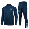 Ajax Amsterdam Quarter Zip Sweatshirts Anzüge Suit 2023-24 Blaue Für Herren